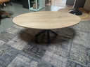 Mesa de centro ovalada de roble 350,00 €