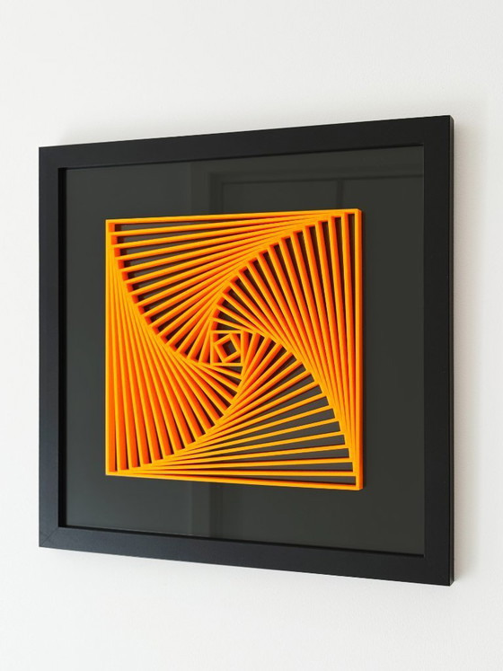 Image 1 of Tríptico espiral cromático – Juego de 3