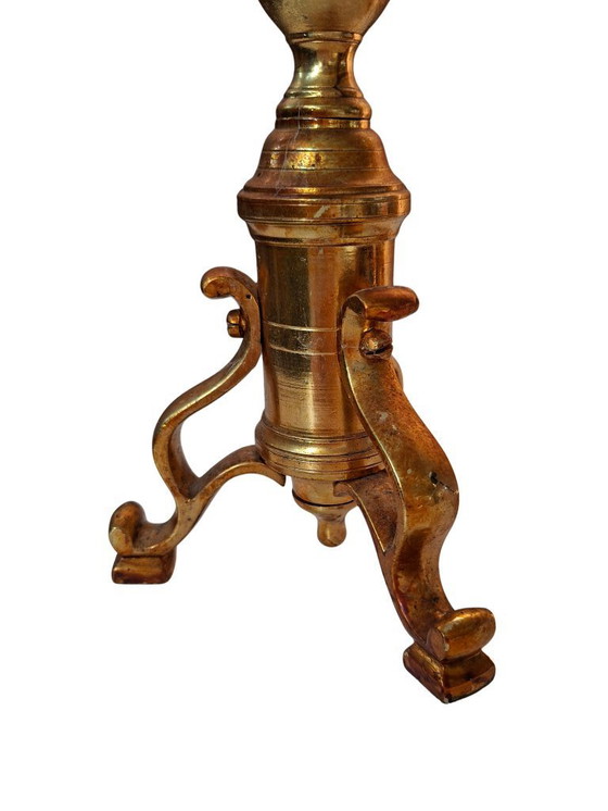 Image 1 of Prestigioso par de candelabros barrocos para altar