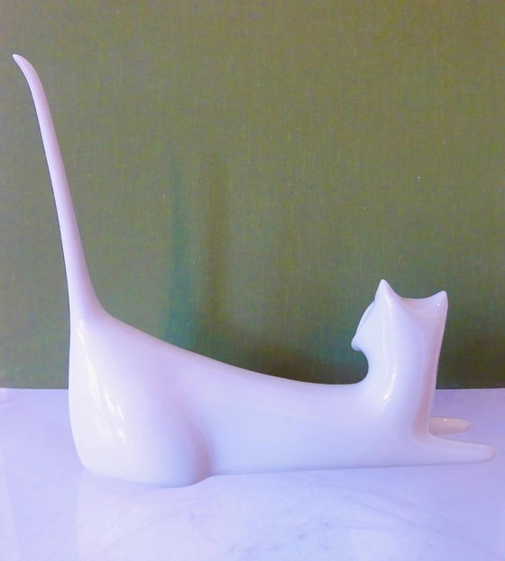 Image 1 of Escultura de gato de Royal Dux Jaroslav Jezek