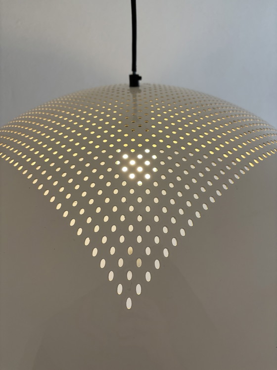 XL Vintage Italian Space Age Pendant Lamp – PiùLuce Vicenza (1970s/1980s) – Piuluce Vicenza, Metal (photo 2 of 11)