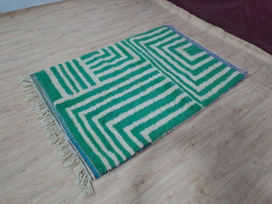 Image 1 of Tapis marocain ambachtelijk en laine 200cmx150cm