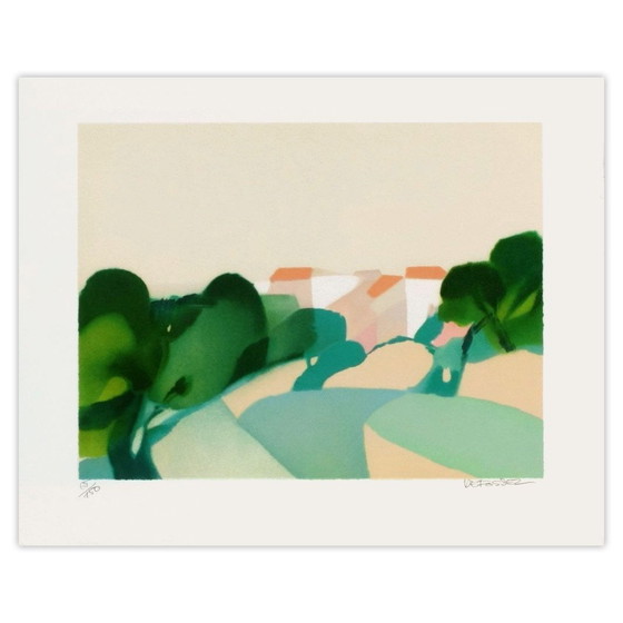 Image 1 of Alfred DEFOSSEZ Midi à Saint-Tropez Signierte Lithographie