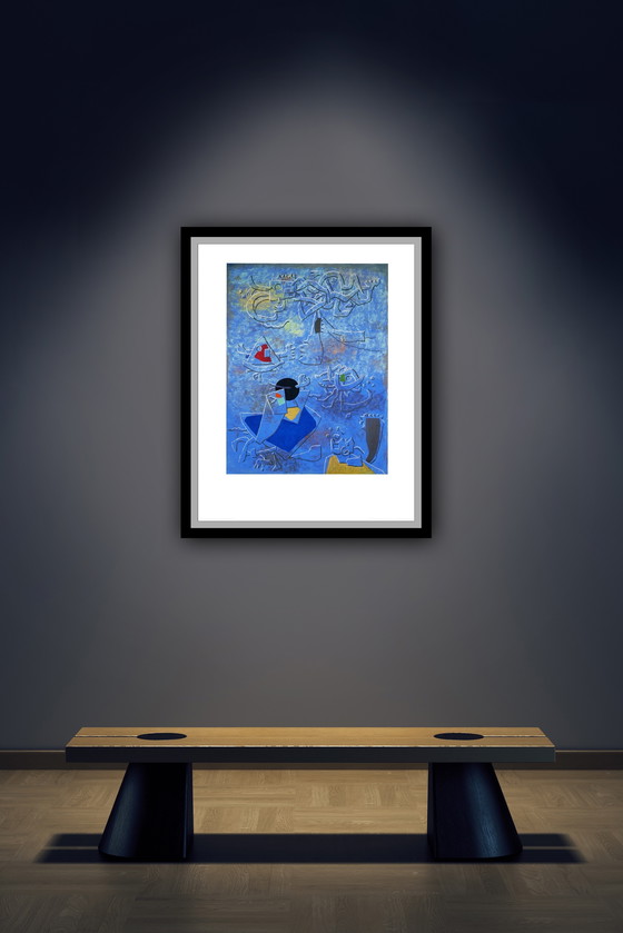 Image 1 of Willi Baumeister: "Nocturno I, 1953”.