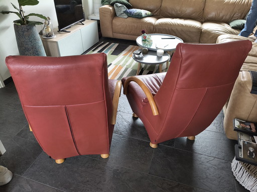 Twee stoelen van sitting vision