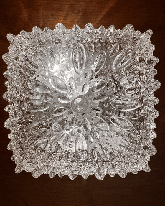 Image 1 of Deckenleuchte Pressglas Limburg, Helena Tynell 60er Jahre