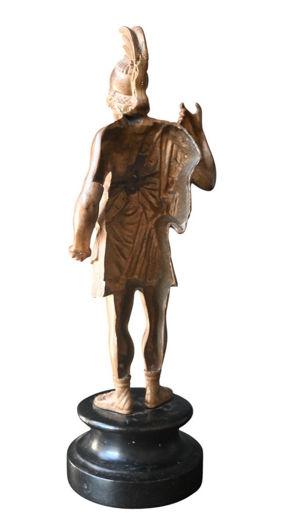 Image 1 of Grand Tour – Bronzeskulptur, die den Mars darstellt, Italien, 19. Jahrhundert