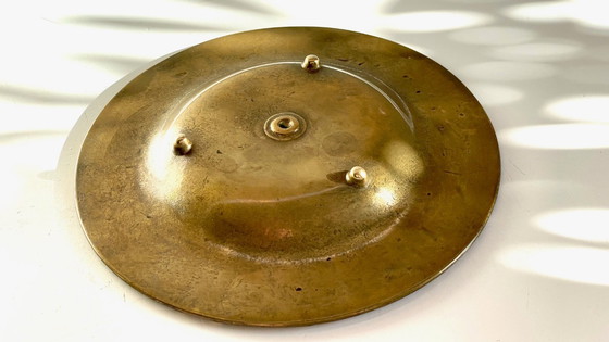 Image 1 of Posacenere vintage in bronzo con segno zodiacale