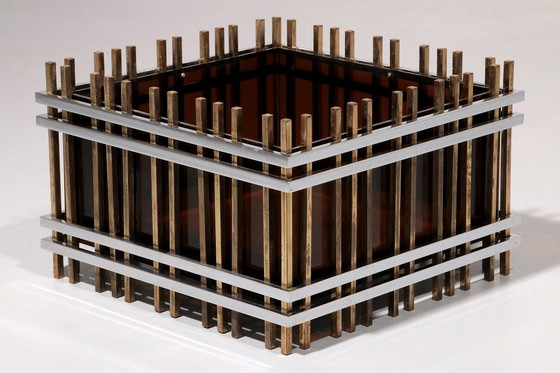 Image 1 of Fioriera modernista italiana attribuita a Romeo Rega