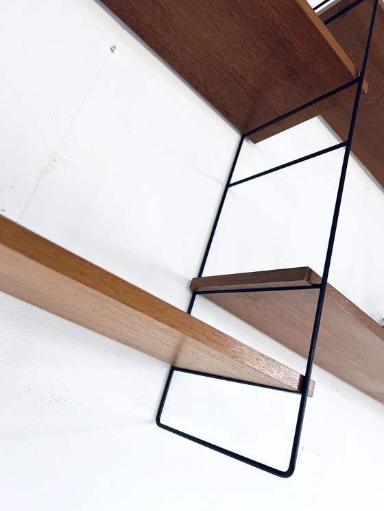 Image 1 of Scaffale a muro modulare XL vintage, WHB Germania '60