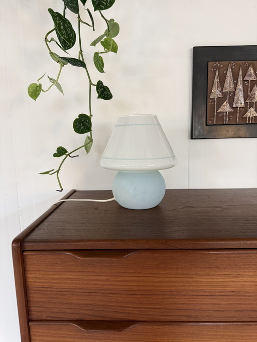 Vintage Pilzlampe aus Muranoglas, 1960er Jahre