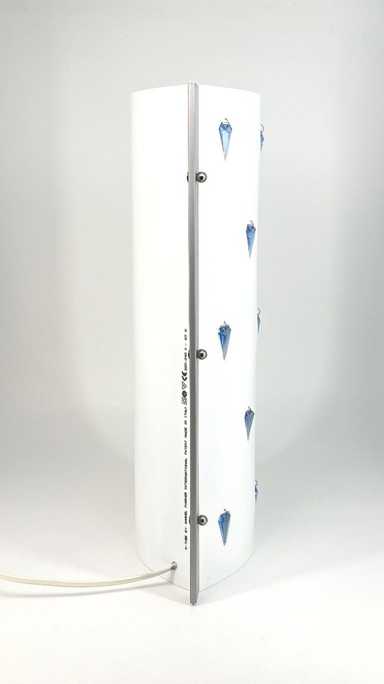 Image 1 of Samuel Parker International – "S-Tube" Postmodern table & wall lamp (Slamp), Italy circa 1995