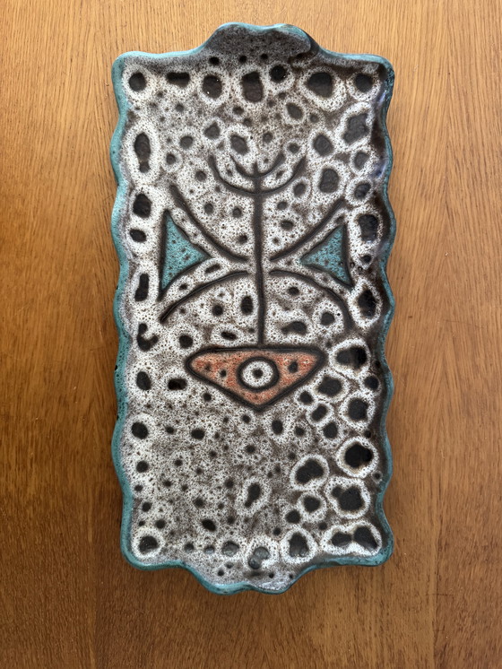 Image 1 of Plato de cerámica Marius Bessone Vallauris años 50