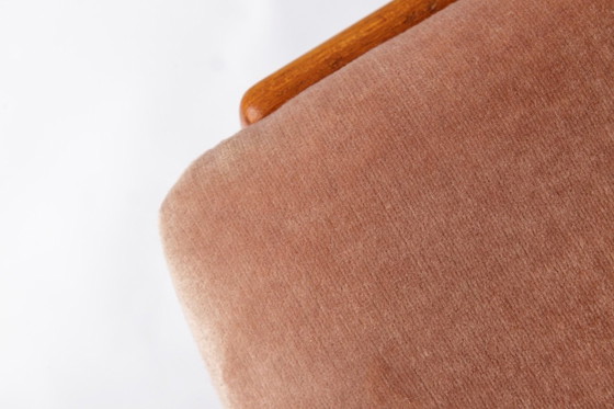 Image 1 of Set of 4 Erik Kirkegaard Chairs Model 49, Danish Mid Century Modern Teak Dining Chairs, 1960s Høng Stolefabrik