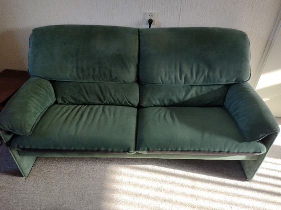 Image 1 of Leolux Bora Bèta 180cm breed 3-zits groen