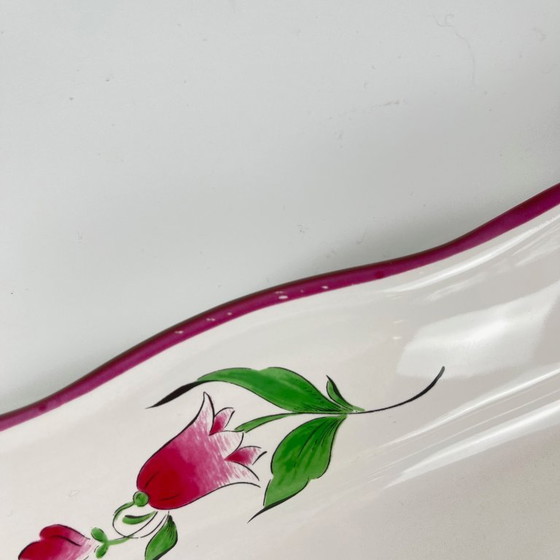 Image 1 of Plat rectangulaire Modèle Réverbère par KG Lunéville