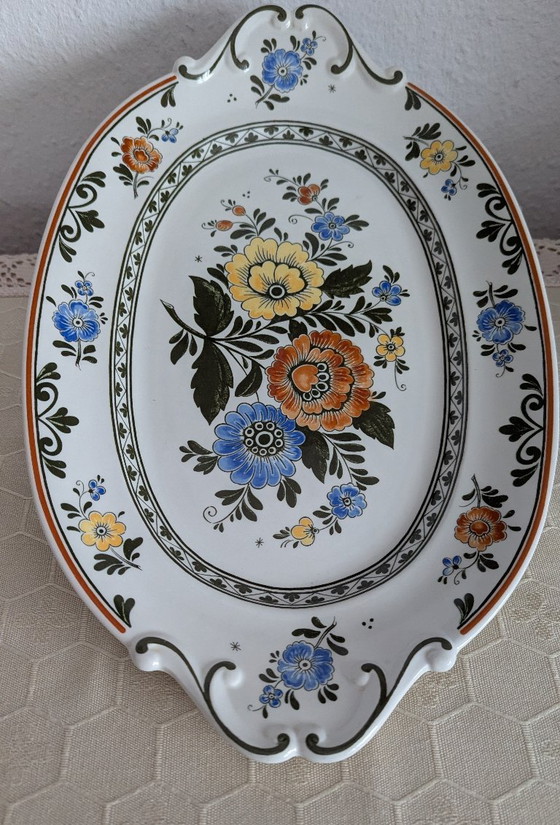 Oval serving platter, by Villeroy & Boch, "Old Amsterdam" – Villeroy und Boch, Crockery, Porcelain (photo 8 of 9)