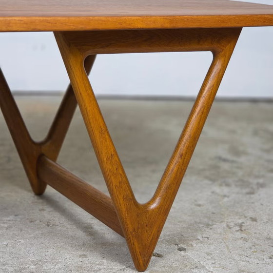 Kurt Østervig, Jason Danmark Surfboard Coffee Table Danish – Wood, Vintage (photo 6 of 18)