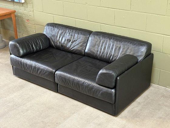 De Sede DS-76 Daybedbank/Sofa van zwart leer – Leather (photo 9 of 15)