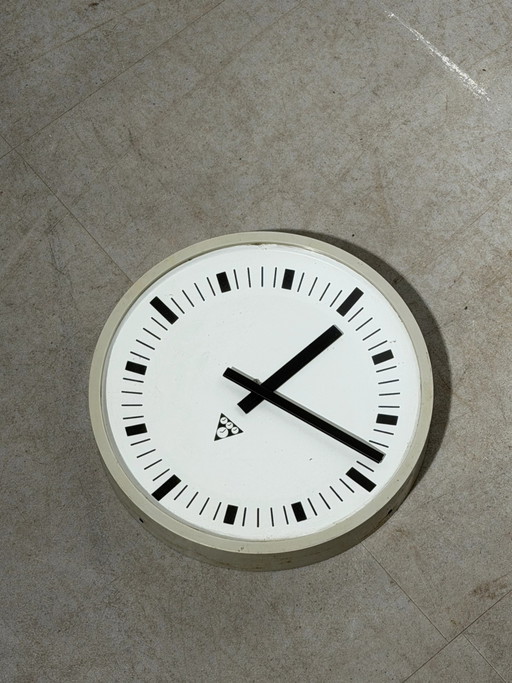 Reloj industrial checo “Pragotron” – klokken, Glass