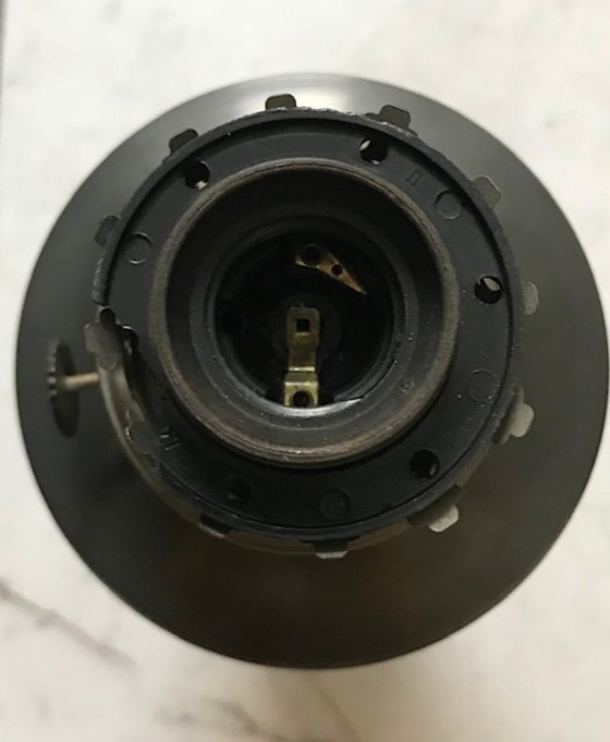 Image 1 of Vintage tafellamp, klassiek model, tin 