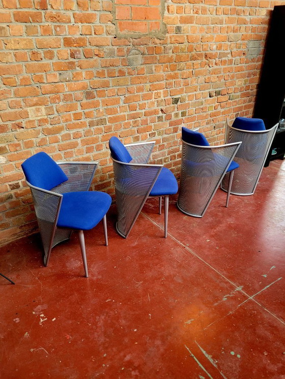 Image 1 of Postmoderne Stühle im Memphis-Stil