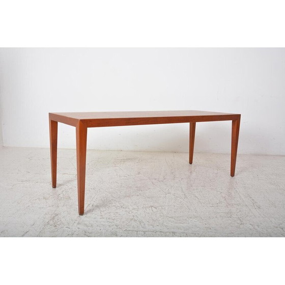 Image 1 of Vintage teak coffee table by Severin Hansen for Haslev Møbelsnedkeri, 1960