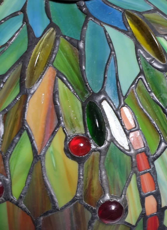 Image 1 of Tiffany table lamp 6 Dragonfly