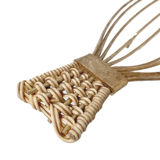 Image 1 of Metalen staven fruitmand vintage