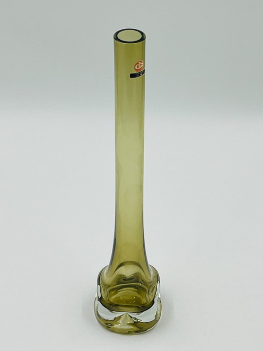 Soliflore Ingrid Glas design Kurt Wokan olive green