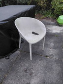 Huevo blando Kartell 5 x en blanco