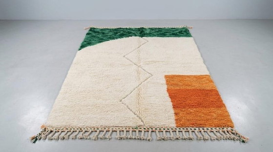 Alfombra bereber marroquí Atlas con coloridos diseños 150/250 cm – Ahrend, Wool (photo 5 of 10)