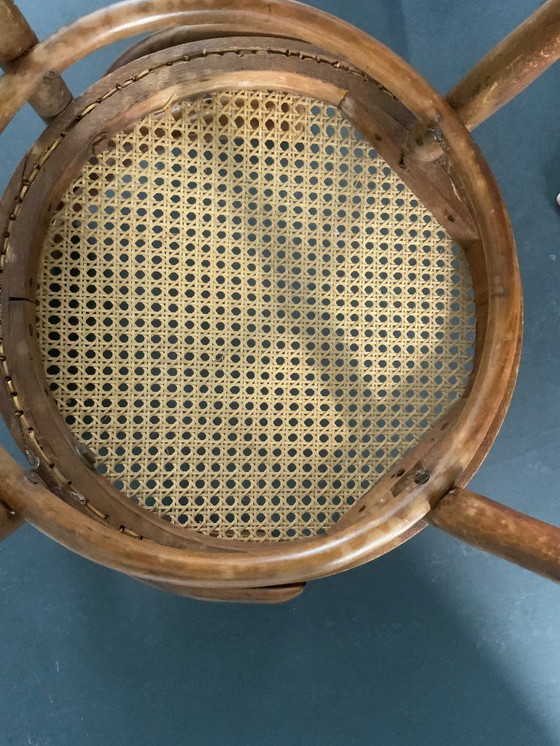 Image 1 of Antieke eiken bueaustoel.