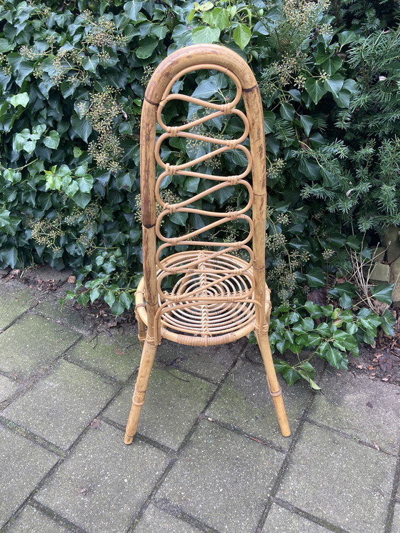 Image 1 of Due sedie vintage in rattan di Rohé Noordwolde