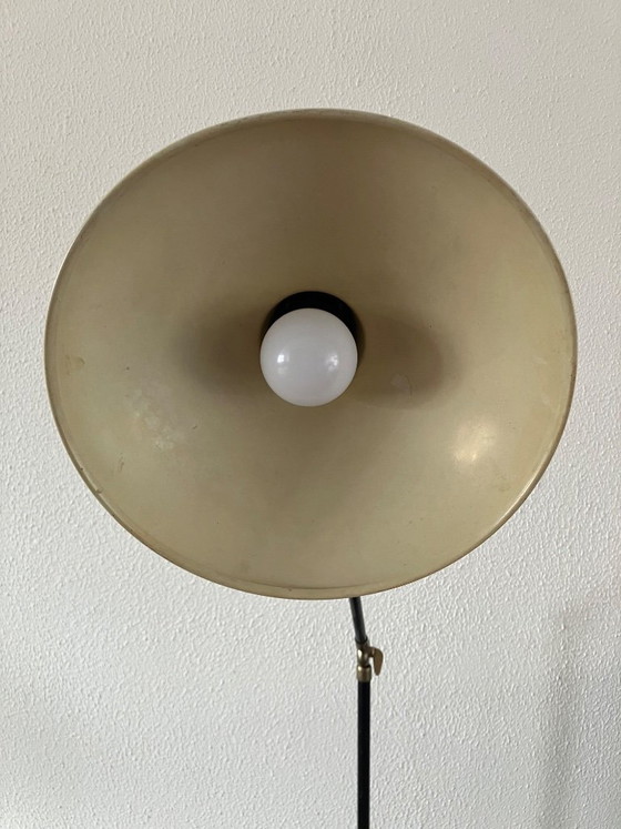 Lampade da terra vintage design Willen van Doorn Culemborg – Metal, Brass (photo 5 of 7)