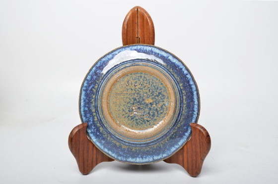 Image 1 of Piatto Soholm di Maria Philippi / Ceramica artigianale / Danimarca, anni '60