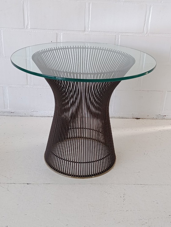 Image 1 of Warren Platner Bijzettafel 1970s Bronzed Knoll International