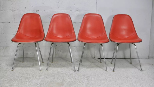 4x Ray & Charles Eames Stoelen, Herman Miller Editie