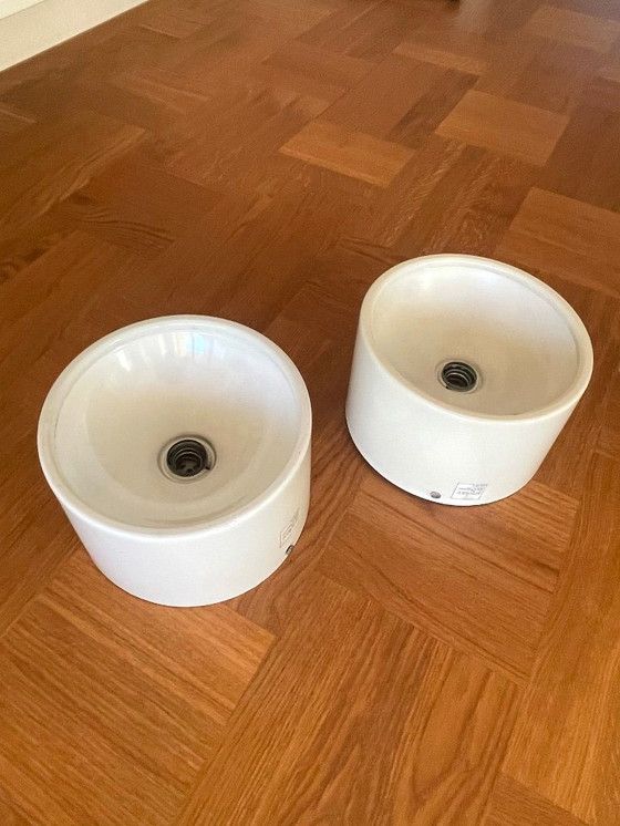 Image 1 of 2x Cini Boeri, Deckenleuchten Modell 268, Arteluce