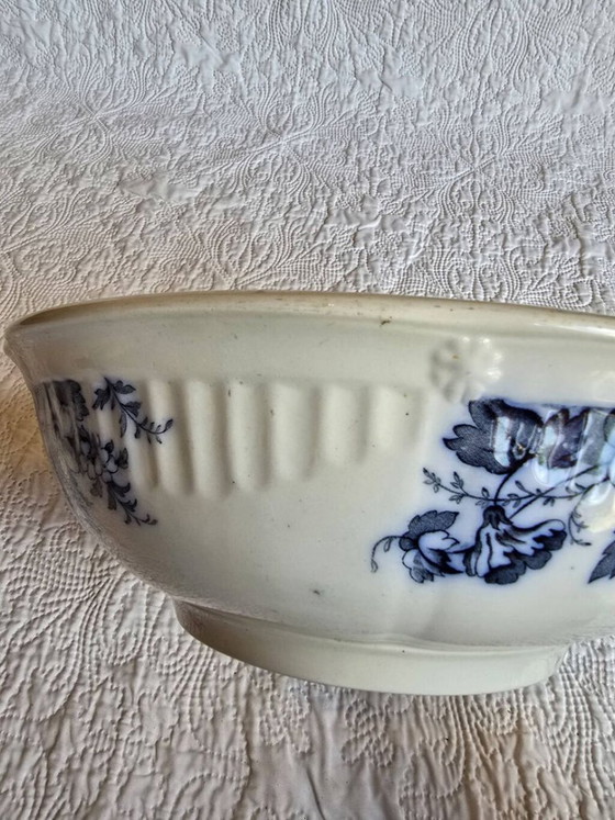Grande Vasque Ancienne Anglaise A.B & Co Modèle May – Flow Blue Floral – Bols, Ceramic (photo 3 of 5)