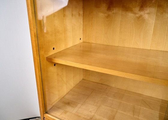 Image 1 of Bibliothèque en bois vintage, années 1960, Tchécoslovaquie