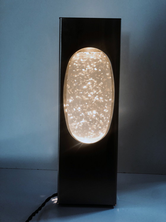 Image 1 of Lampada glitterata vintage • Lampada glitterata • Era spaziale • 1970