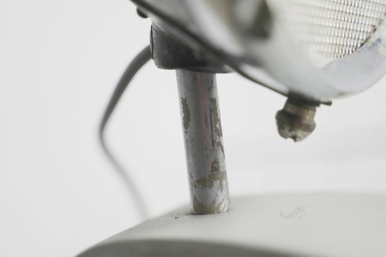 Image 1 of Lampada industriale vintage di Vogel, lampada da lavoro cromata regolabile olandese, illuminazione da studio AV