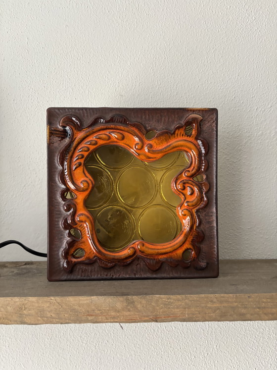 Image 1 of Rara lampada da parete vintage Pan Leuchten Fat Lava, anni '60