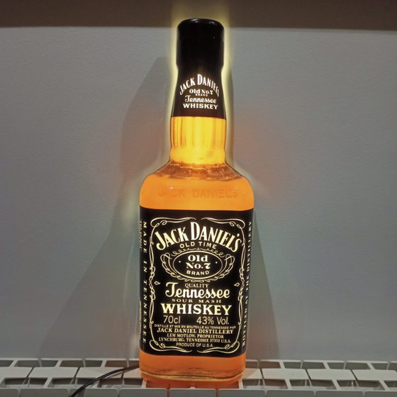 Image 1 of Affiche lumineuse vintage Jack Daniels