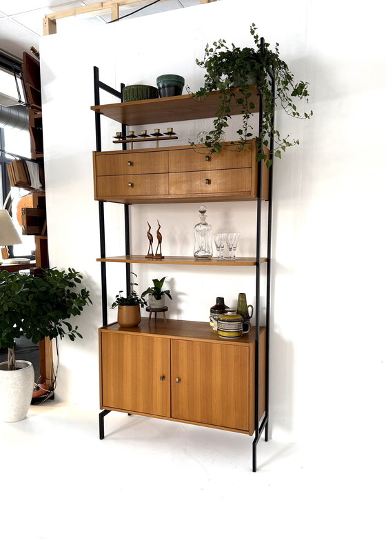 Image 1 of Parete attrezzata modulare autoportante vintage anni '60