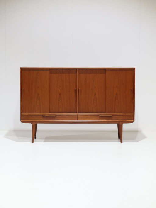 Gunni Omann Highboard Model 13 Teak Omann Jun – high boards, Wood