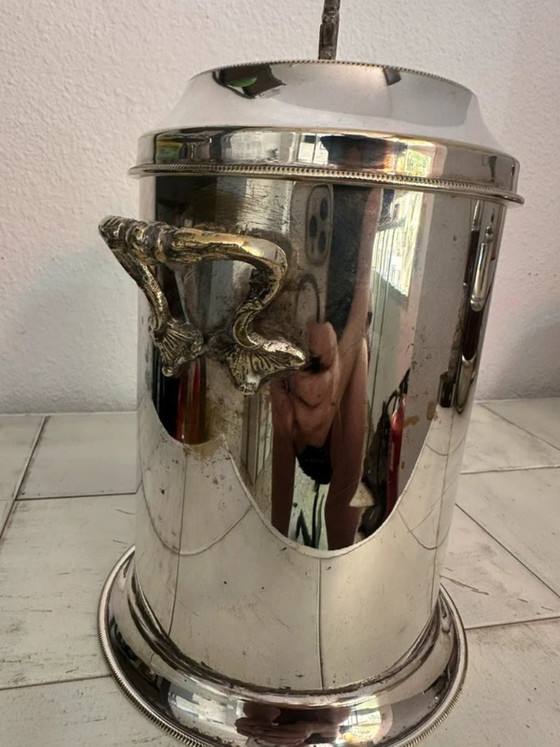 Image 1 of Versilbertes Eisbehälter-Set — Rati-Var, Palma de Mallorca