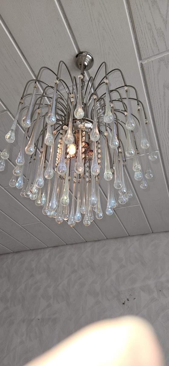 Image 1 of Lampada a cascata di Murano