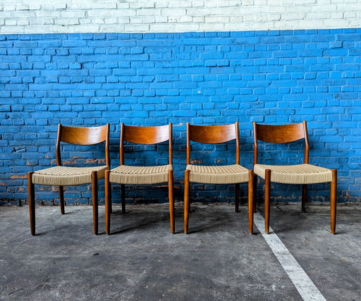 4X Chaises Midcentury / Pastoe / 1950S